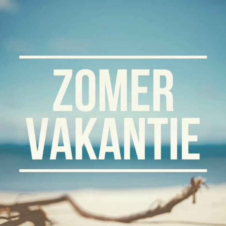 Geopend t/m 26juli! vakantie aanstaande
